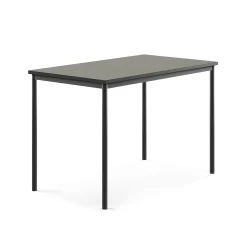Pöytä SONITUS Ääntä vaimentava linoleumi, 1400x800x900 mm, tummanharmaa, antrasiitinharmaa