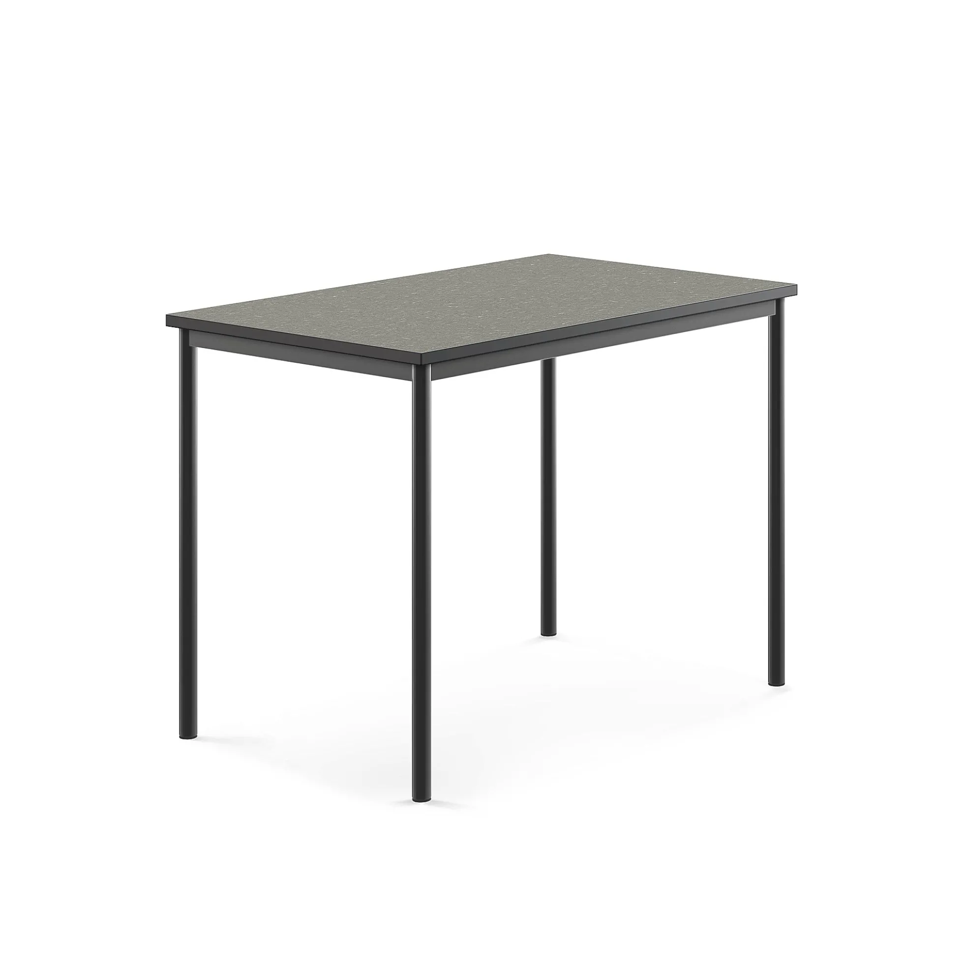 Pöytä SONITUS Ääntä vaimentava linoleumi, 1200x800x900 mm, tummanharmaa, antrasiitinharmaa