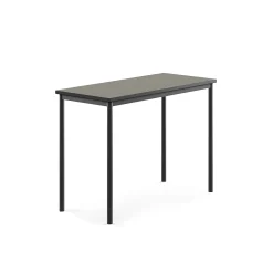 Pöytä SONITUS Ääntä vaimentava linoleumi, 1200x600x900 mm, tummanharmaa, antrasiitinharmaa