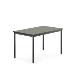 Pöytä SONITUS Ääntä vaimentava linoleumi, 1200x800x720 mm, tummanharmaa, antrasiitinharmaa