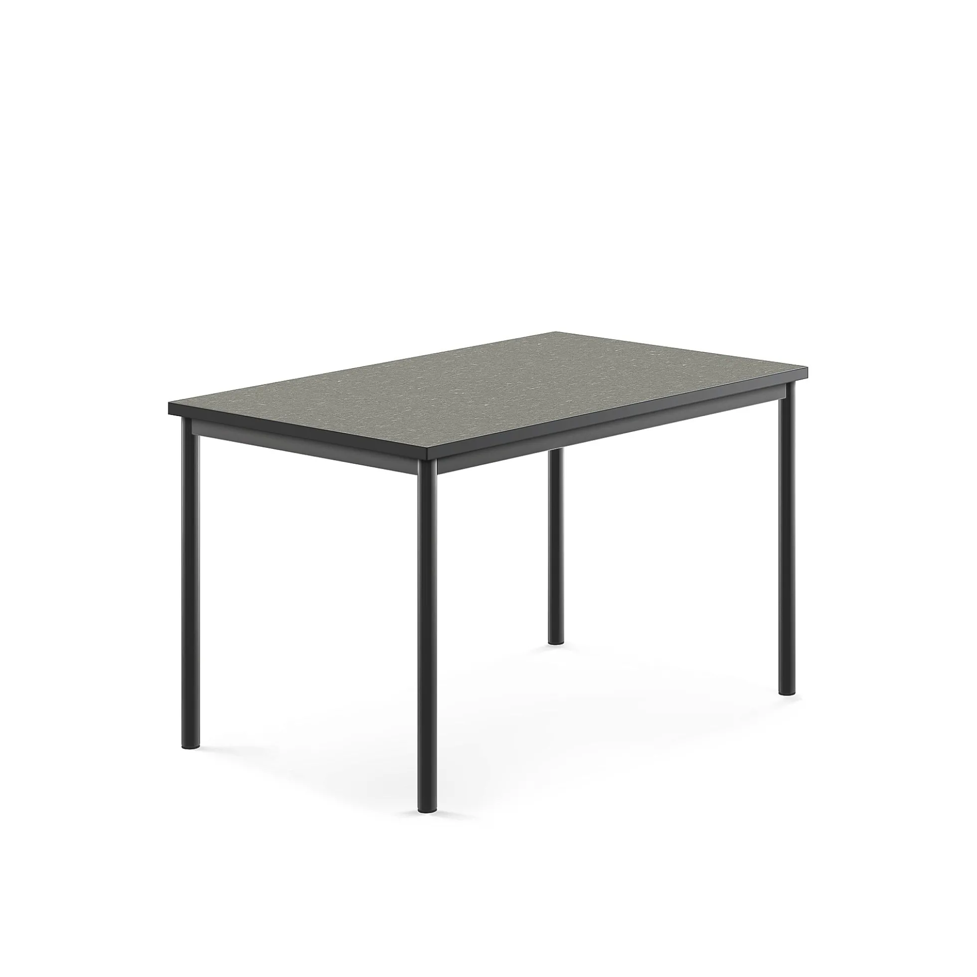 Pöytä SONITUS Ääntä vaimentava linoleumi, 1200x800x720 mm, tummanharmaa, antrasiitinharmaa