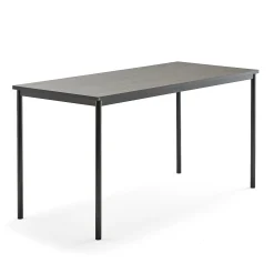 Pöytä SONITUS Ääntä vaimentava linoleumi, 1800x800x900 mm, tummanharmaa, antrasiitinharmaa