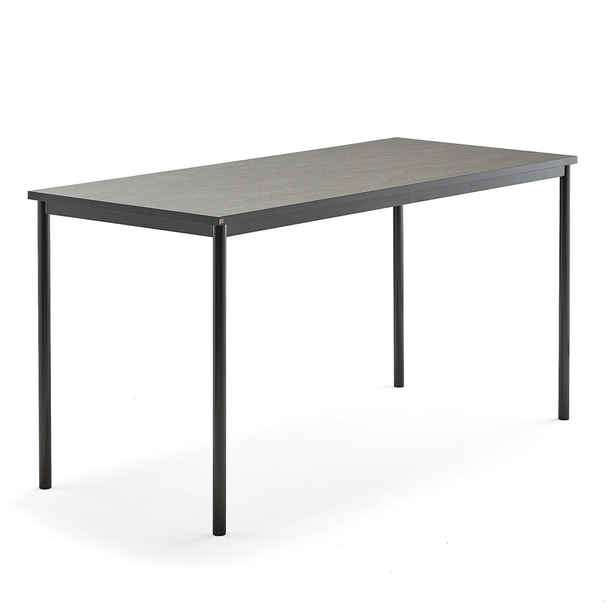 Pöytä SONITUS Ääntä vaimentava linoleumi, 1800x800x900 mm, tummanharmaa, antrasiitinharmaa
