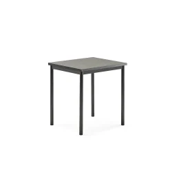 Pöytä SONITUS Ääntä vaimentava linoleumi, 700x600x720 mm, tummanharmaa, antrasiitinharmaa