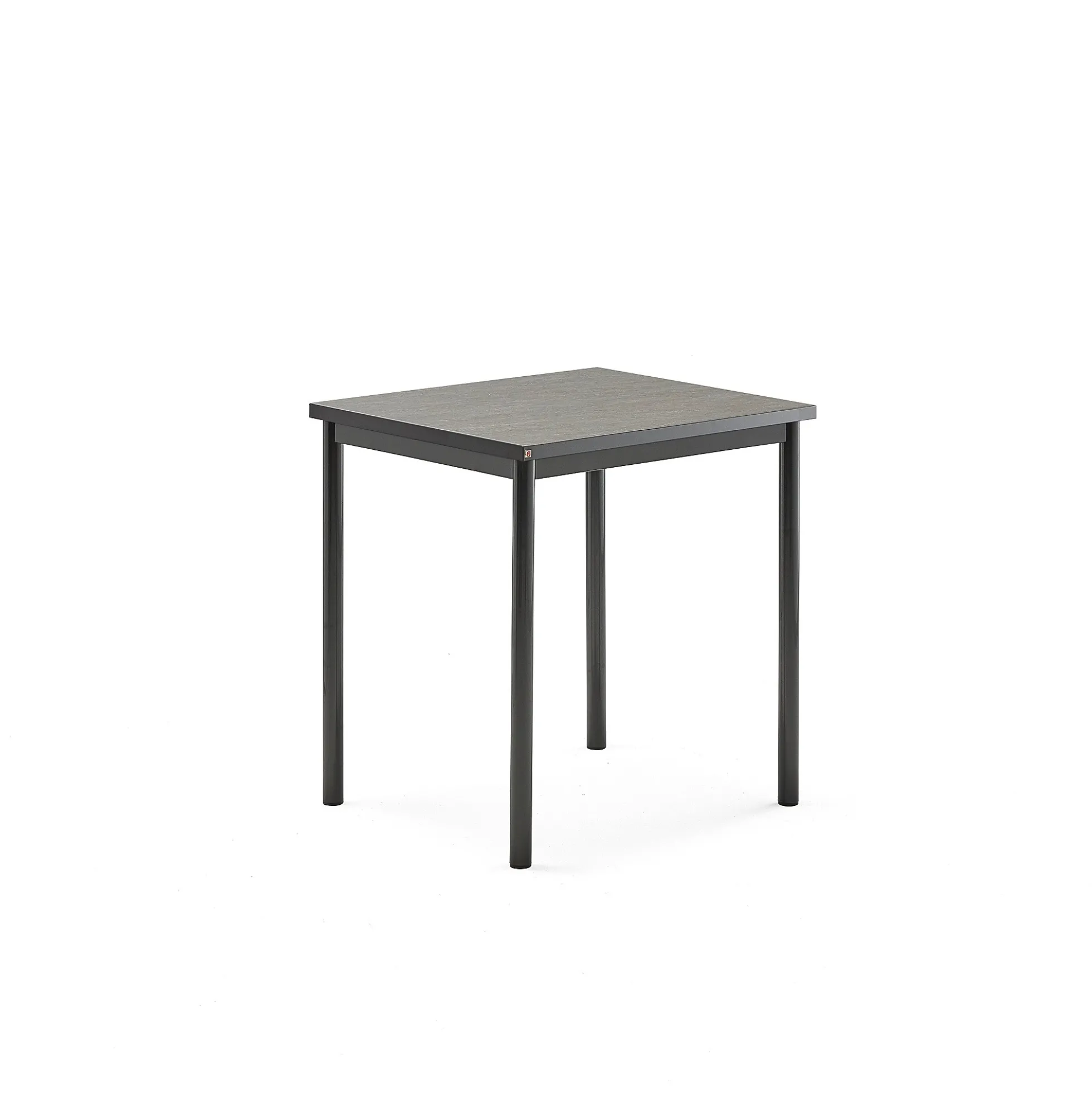 Pöytä SONITUS Ääntä vaimentava linoleumi, 700x600x720 mm, tummanharmaa, antrasiitinharmaa