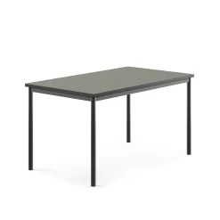 Pöytä SONITUS Ääntä vaimentava linoleumi, 1400x800x720 mm, tummanharmaa, antrasiitinharmaa