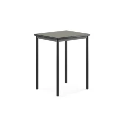 Pöytä SONITUS Ääntä vaimentava linoleumi, 700x600x900 mm, tummanharmaa, antrasiitinharmaa