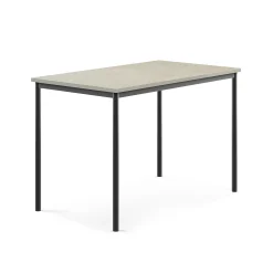 Pöytä SONITUS Ääntä vaimentava linoleumi, 1400x800x900 mm, vaaleanharmaa, antrasiitinharmaa