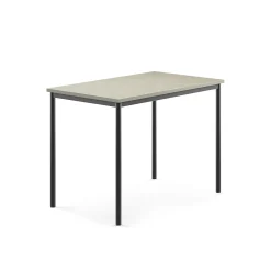 Pöytä SONITUS Ääntä vaimentava linoleumi, 1200x800x900 mm, vaaleanharmaa, antrasiitinharmaa