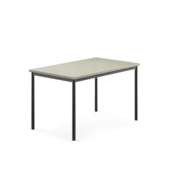Pöytä SONITUS Ääntä vaimentava linoleumi, 1200x800x720 mm, vaaleanharmaa, antrasiitinharmaa