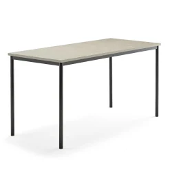 Pöytä SONITUS Ääntä vaimentava linoleumi, 1800x800x900 mm, vaaleanharmaa, antrasiitinharmaa