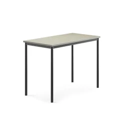 Pöytä SONITUS Ääntä vaimentava linoleumi, 1200x700x900 mm, vaaleanharmaa, antrasiitinharmaa