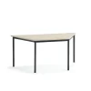 Pöytä SONITUS TRAPETS 1600x800x720 mm, beige linoleumi, antrasiitinharmaa