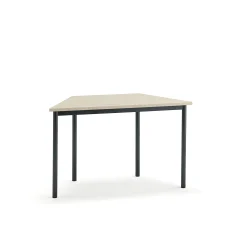 Pöytä SONITUS TRAPETS 1200x600x720 mm, beige linoleumi, antrasiitinharmaa
