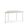 Pöytä SONITUS TRAPETS 1400x700x720 mm, beige linoleumi, valkoinen