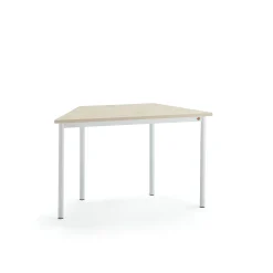 Pöytä SONITUS TRAPETS 1200x600x720 mm, beige linoleumi, valkoinen