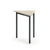 Pöytä SONITUS TRIANGEL 700x600x720 mm, beige linoleumi, antrasiitinharmaa
