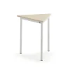 Pöytä SONITUS TRIANGEL 700x700x720 mm, beige linoleumi, valkoinen