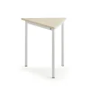 Pöytä SONITUS TRIANGEL 800x700x720 mm, beige linoleumi, valkoinen