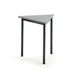Pöytä SONITUS TRIANGEL 700x700x720 mm, harmaa linoleumi, antrasiitinharmaa