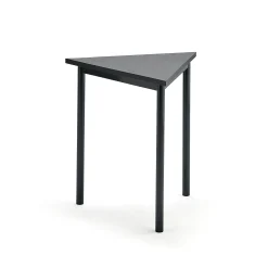 Pöytä SONITUS TRIANGEL 700x700x720 mm, tummanharmaa linoleumi, antrasiitinharmaa