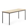 Pöytä SONITUS 1800x700x760 mm, beige linoleumi, antrasiitinharmaa