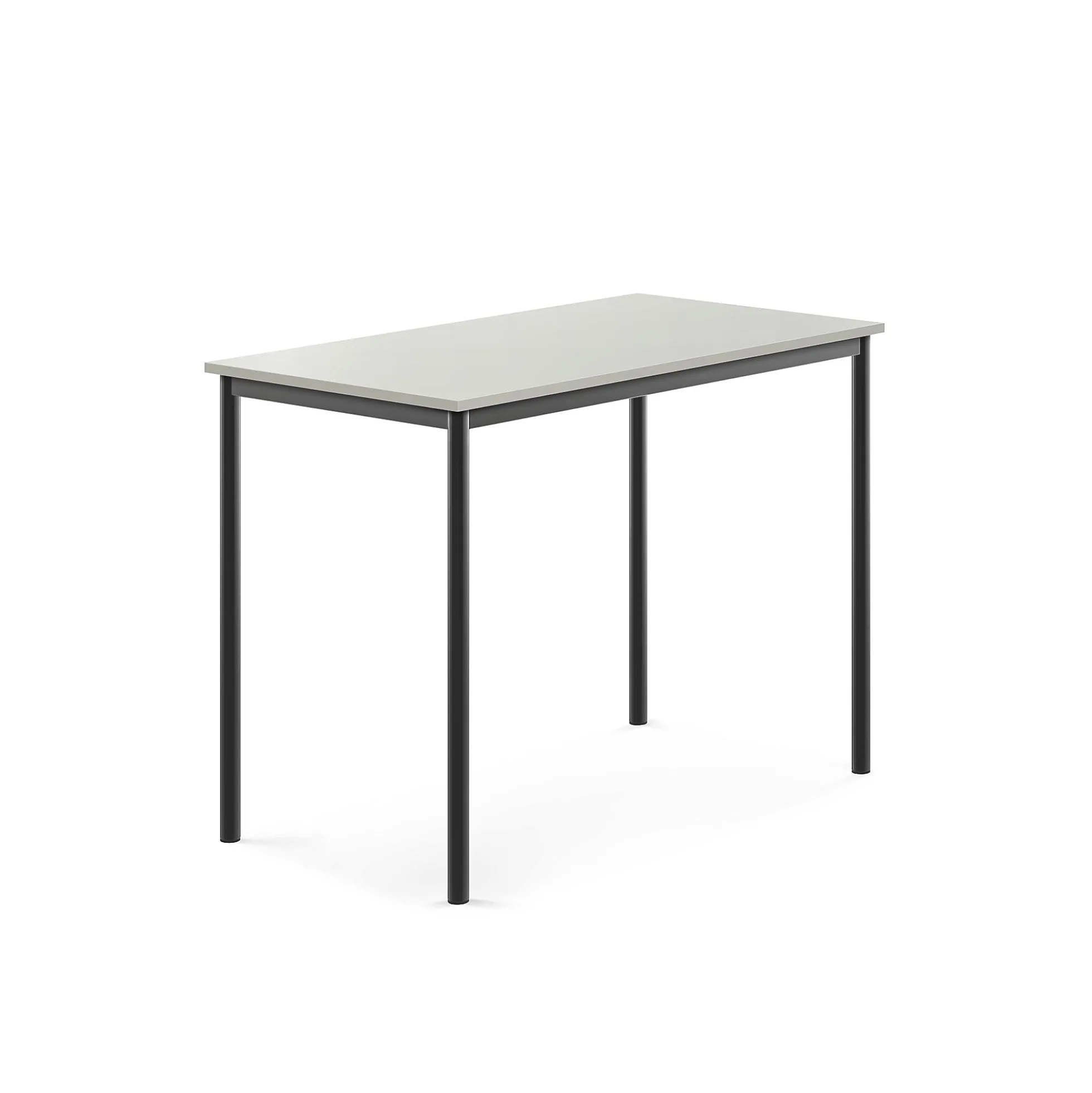 Pöytä SONITUS 1200x700x900 mm, korkeapainelaminaatti HPL, harmaa, antrasiitinharmaa