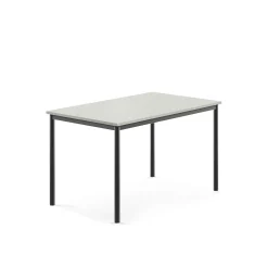 Pöytä SONITUS 1200x800x720 mm, korkeapainelaminaatti HPL, harmaa, antrasiitinharmaa