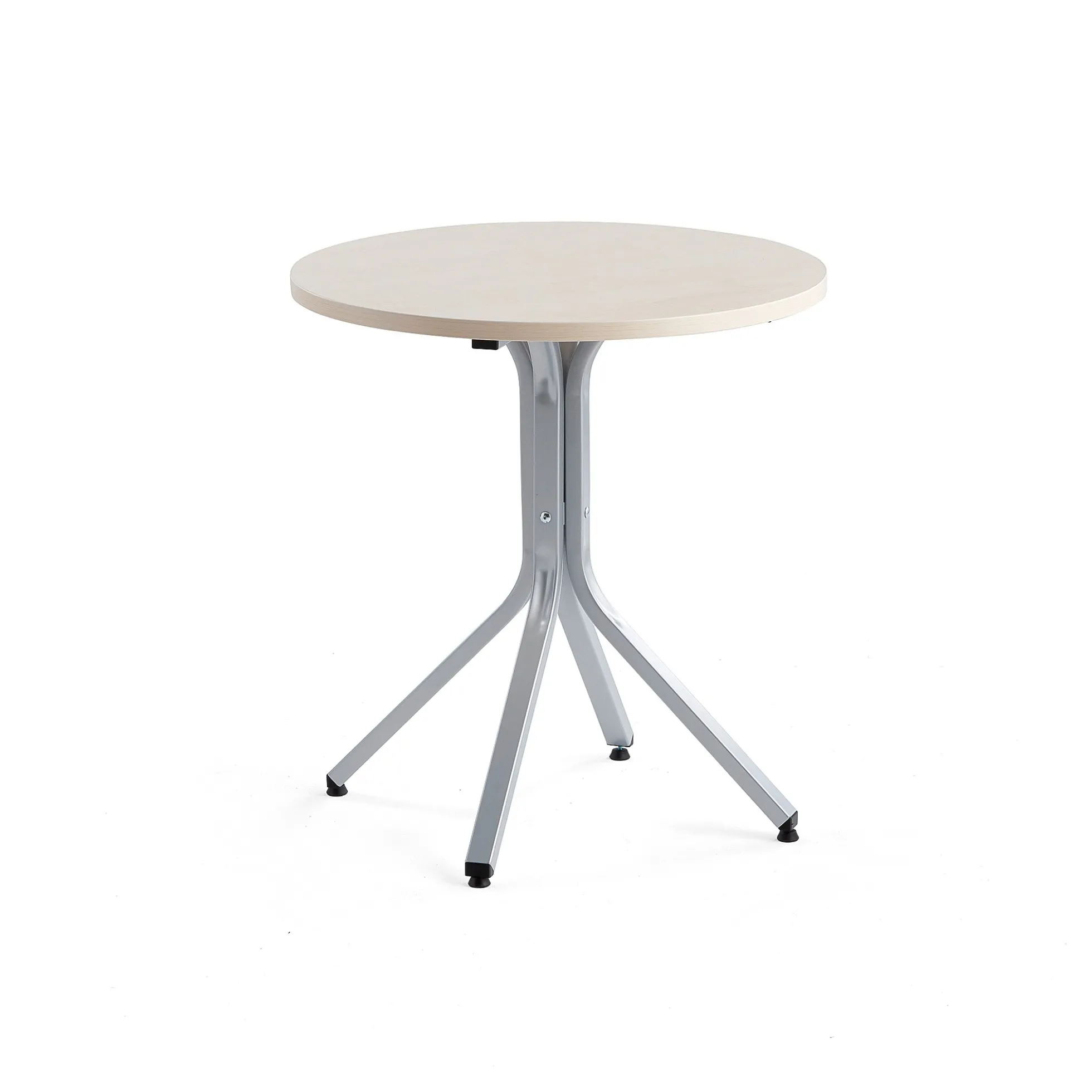 Pöytä VARIOUS Ø700x740 mm, hopeanharmaa, koivu