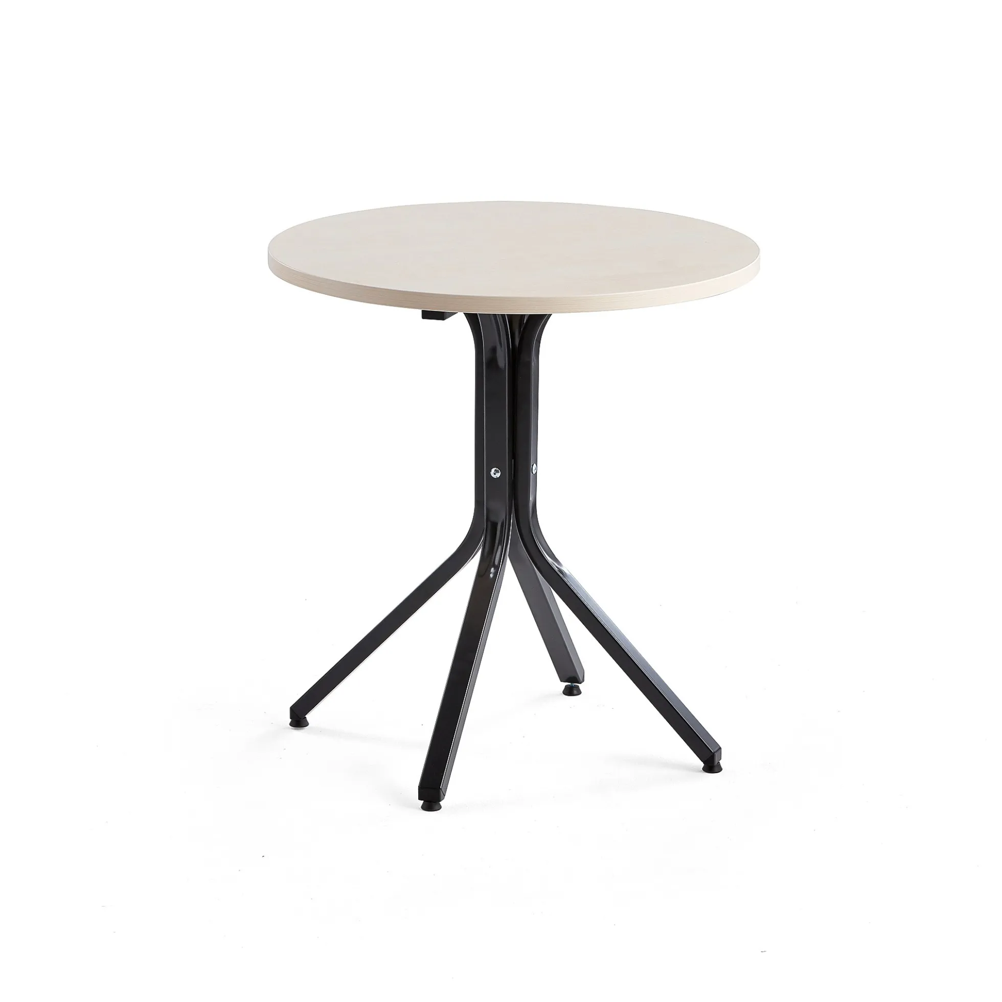 Pöytä VARIOUS Ø700x740 mm, musta, koivu