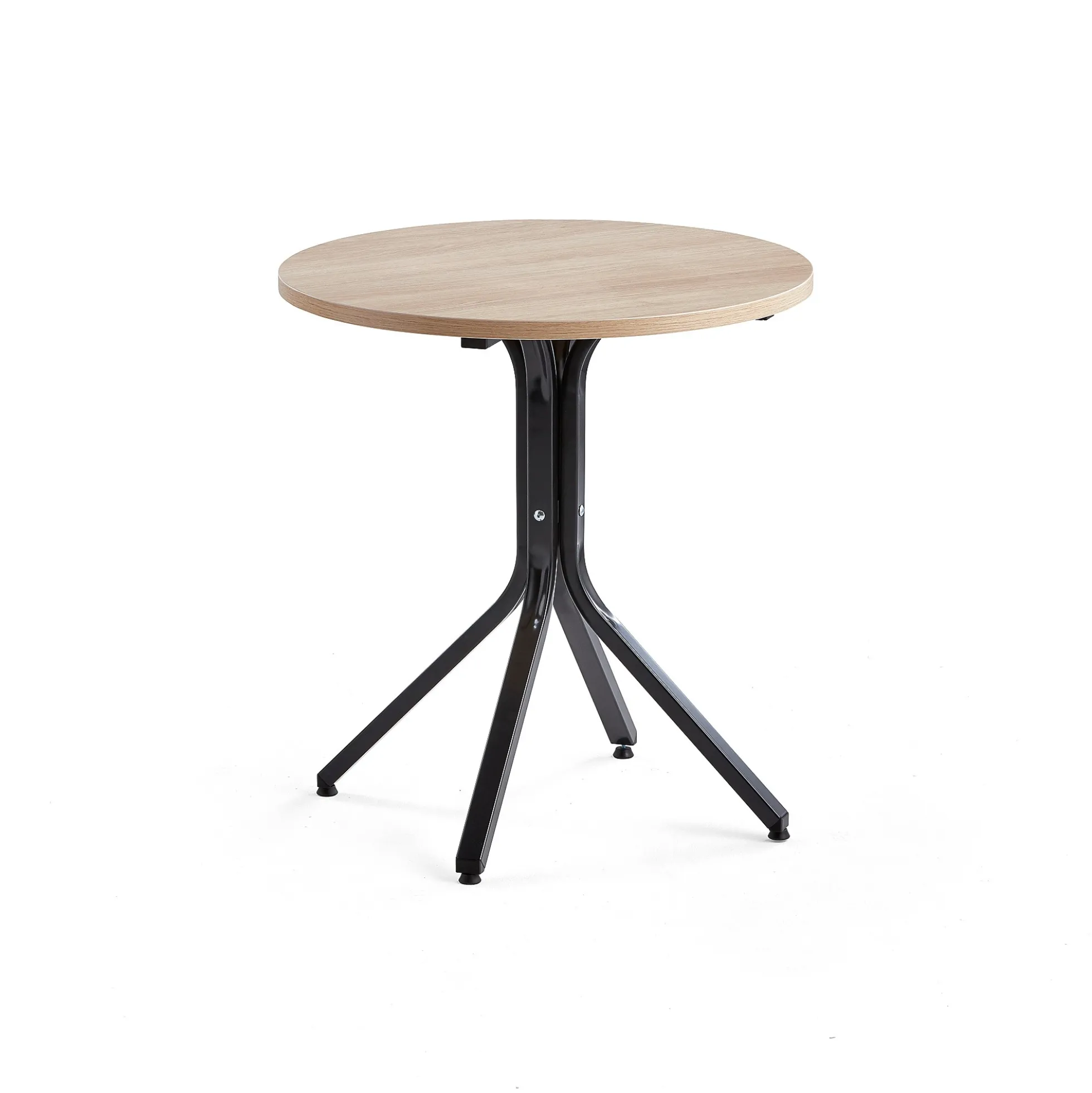 Pöytä VARIOUS Ø700x740 mm, musta, tammi