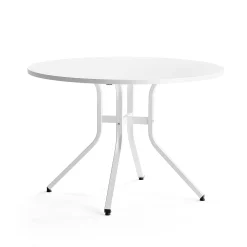 Pöytä VARIOUS Ø1100x740 mm, valkoinen, valkoinen