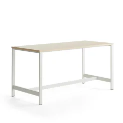 Pöytä VARIOUS 1800x800x900 mm, valkoinen, koivu