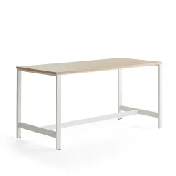 Pöytä VARIOUS 1800x800x900 mm, valkoinen, tammi