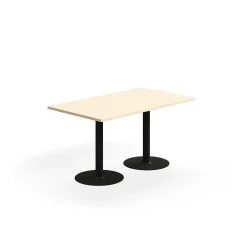 Pöytä VERTICUS 1400x800x720 mm, koivu/musta