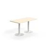 Pöytä VERTICUS 1400x700x720 mm, koivu/valkoinen