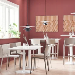 Pöytä VERTICUS 1400x800x720 mm, koivu/valkoinen