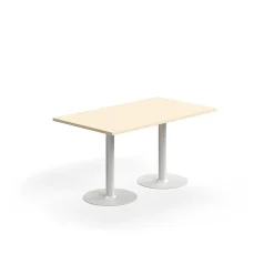 Pöytä VERTICUS 1400x800x720 mm, koivu/valkoinen