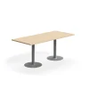 Pöytä VERTICUS 1800x800x720 mm, tammi/hopea