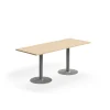 Pöytä VERTICUS 1800x700x720 mm, tammi/hopea