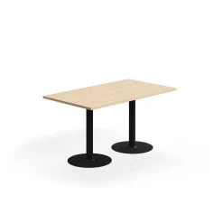 Pöytä VERTICUS 1400x800x720 mm, tammi/musta