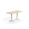Pöytä VERTICUS 1400x700x720 mm, tammi/valkoinen