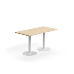 Pöytä VERTICUS 1400x700x720 mm, tammi/valkoinen