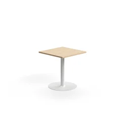 Pöytä VERTICUS 700x700x720 mm, tammi/valkoinen