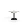 Pöytä VERTICUS 700x700x720 mm, vaaleanharmaa/musta