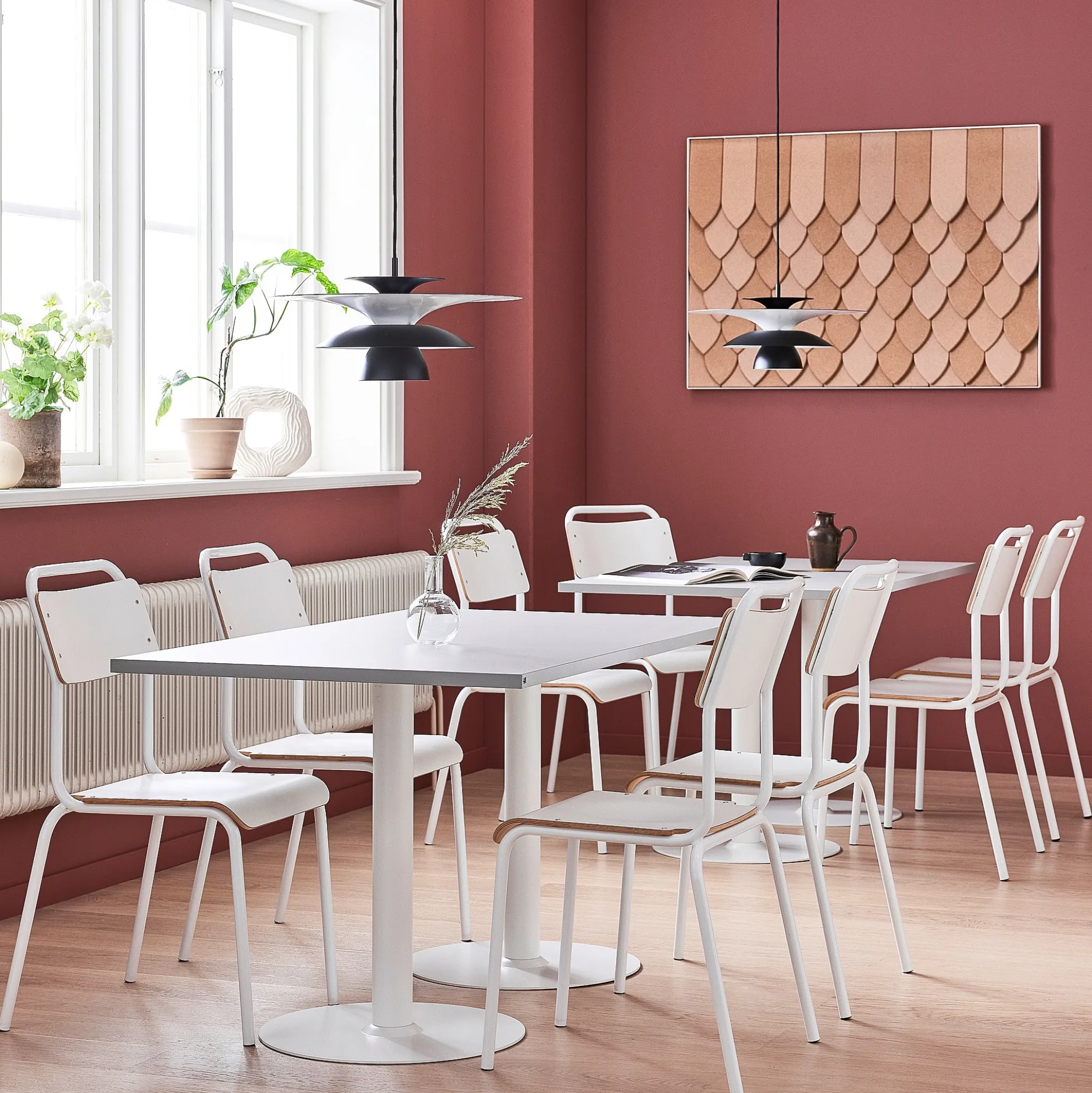 Pöytä VERTICUS 1400x800x720 mm, vaaleanharmaa/valkoinen