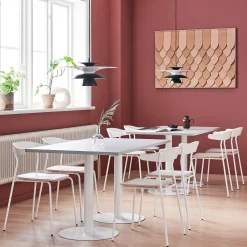 Pöytä VERTICUS 1400x800x720 mm, vaaleanharmaa/valkoinen