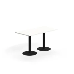 Pöytä VERTICUS 1400x700x720 mm, valkoinen/musta