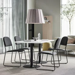 Pöytä VERTICUS 1400x800x720 mm, valkoinen/musta