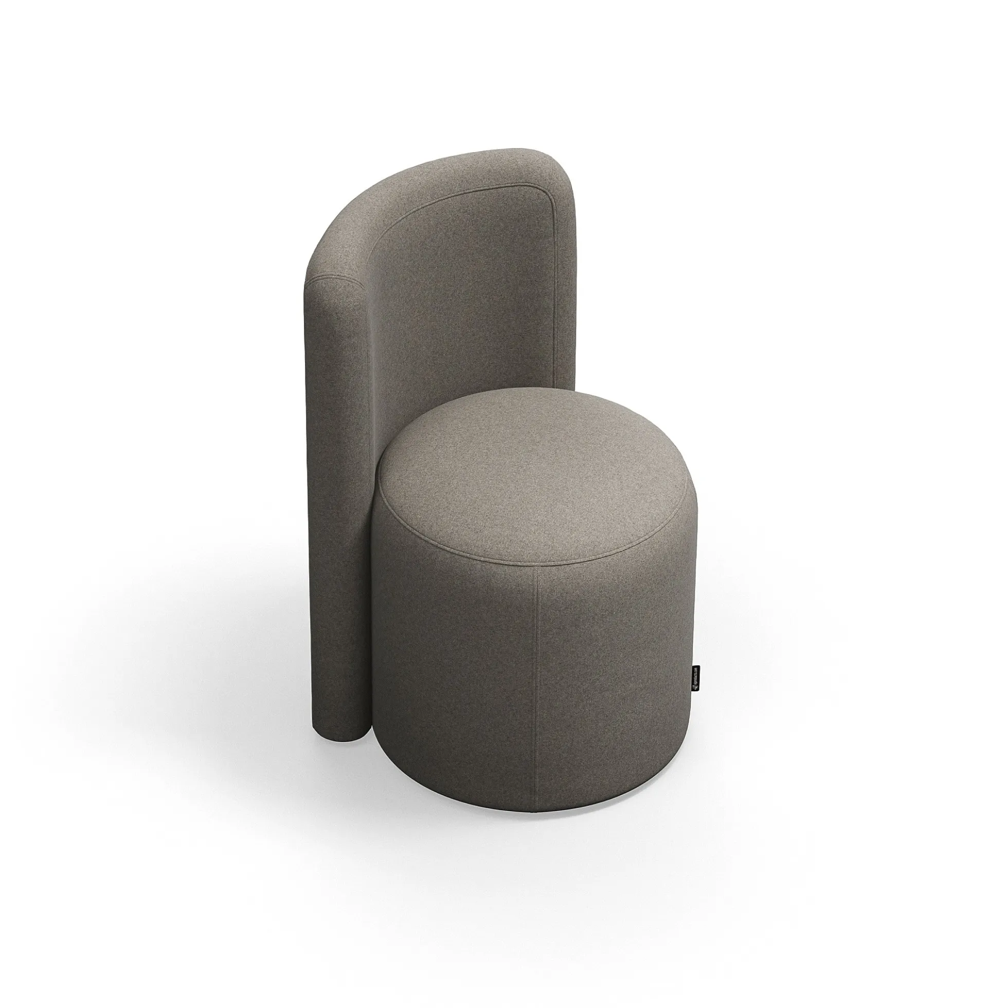 Rahi VARIETY Selkänojallinen, kangas Pod CS, taupe